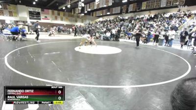 144 lbs Cons. Round 2 - Fernando Ortiz, Central East vs Raul Vargas, Bakersfield