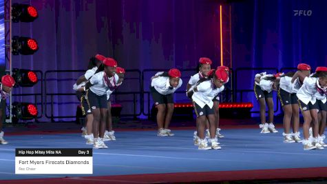 Fort Myers Firecats Diamonds - Rec Cheer [2023 Hip Hop Mitey Mite NA Day 3] 2023 Pop Warner National Cheer & Dance Championship