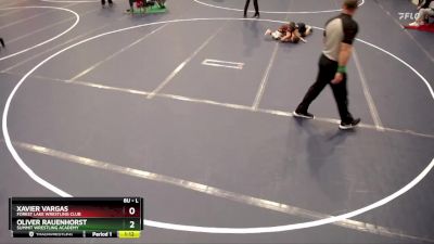 1st Place Match - Oliver Rauenhorst, Summit Wrestling Academy vs Xavier Vargas, Forest Lake Wrestling Club