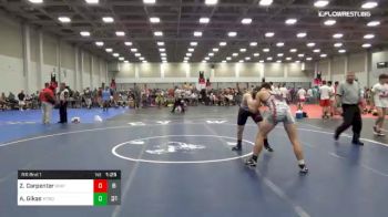 160 lbs Rr Rnd 1 - Zach Carpenter, Whitted Trained vs Achilles Gikas, Metrowest United