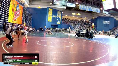 126 lbs Champ. Round 2 - Anthony Andrews, Sussex Tech vs Matthew O`Neill, Malvern Prep