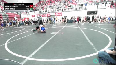 46 lbs Consi Of 8 #1 - Leven Rother, Rough Riders vs Ryder Aguilar, Newkirk Takedown Club