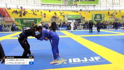 ROMINA ISABEL MELLA ALBA vs JAQUELINE VITALI DE HOLLEBEN 2024 Brasileiro Jiu-Jitsu IBJJF