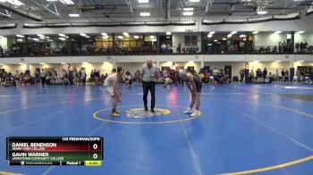 133 Freshman/Soph Cons. Round 2 - Gavin Warner, Jamestown Community College vs Daniel Benenson, Henry Ford College