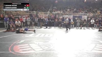 126 3A Champ. Round 1 - Connor Barnes, Oakleaf vs Leonard Wilder, Ft Pierce Central