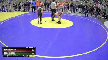 84 lbs Cons. Round 4 - Kruz Koutny, Molalla JuJu Warrior Mat Club vs Finn Brooks, Scappoose Mat Club