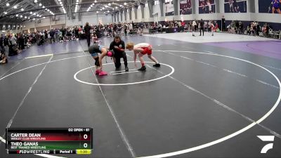 110 lbs Champ. Round 1 - Leo Boudreault, Ohana HQ Wrestling vs Ava Cabalona, Takedown-City Wrestling