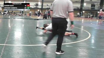 165 lbs Quarterfinal - Zander Silva, Princeton vs Anthony Conetta, App State