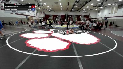 132 lbs Final - Eddie Figueroa, Christian Brothers Academy vs Daniel Roman, Scorpions