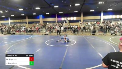 82 lbs Consi Of 16 #2 - Wesley Alves, Spring Hills WC vs JayT Farrell, SpringHill WC