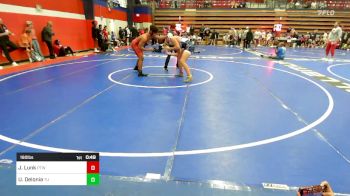 190 lbs Consi Of 4 - Joshua Lunk, Pryor Tigers Wrestling vs Uriah Delonia, Tulsa Union
