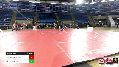 113 lbs Consi Of 8 #2 - Jack Wallukait, Sebolt Wrestling Academy vs Eli Schultz, Pinnacle Wrestling Club