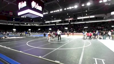 Girls 120 lbs Champ. Round 1 - Eva Reinitz, Centralia (Girls) vs Olivia Symone Mitchell, Chief Sealth (Girls)