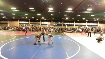 88 lbs Round Of 16 - Sophia Lazaro, California Grapplers vs Presley Call, Bear River WC