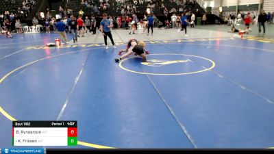 139-148 lbs 3rd Place Match - Kadyn Friesen, Grand Island Northwest vs Braxon Rynearson, Broken Bow Wrestling Club