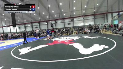 Junior Boys GR - 190 lbs Champ. Round 2 - Nicholas Maira, HI vs Brian Haran, CA