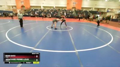 157 lbs Semifinal - Wenchard Pierre-Louis, Ithaca vs Ryan Datz, TCNJ