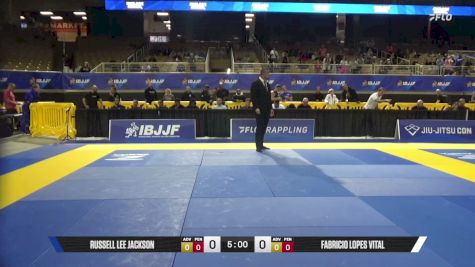 Fabricio Lopes Vital vs Russell Lee Jackson 2026 Pan Jiu Jitsu IBJJF Championship