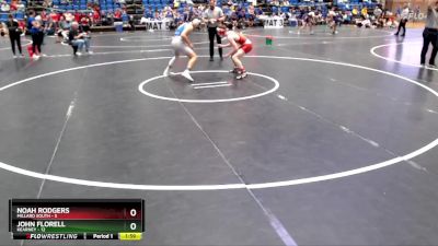 175 lbs Round 4 - Noah Rodgers, Millard South vs John Florell, Kearney