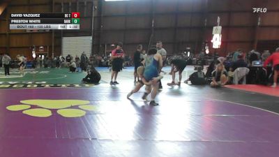 125 lbs Round Of 16 - David Vazquez, Dc Trained vs Preston White, Darkhorse Wrestling