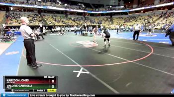 145 Class 1 lbs Cons. Semi - Karydon Jones, Gallatin vs Valorie Gabrielli, Polo