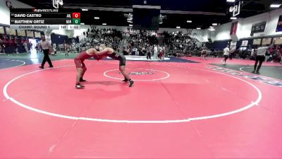 138 lbs Champ. Round 1 - David Castro, Arlington vs Matthew Ortiz, Northview