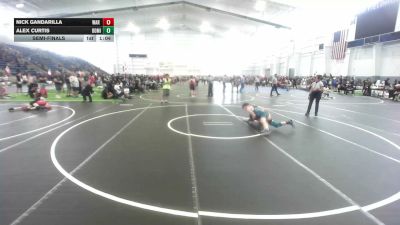 126 lbs Semifinal - Nick Gandarilla, WAR Wrestling Club vs Alex Curtis, Dominate WC