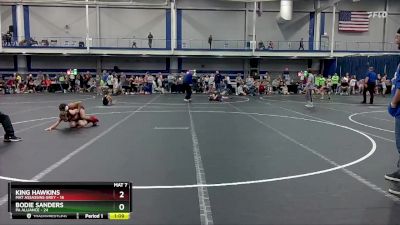 80 lbs Round 7 (8 Team) - Bodie Sanders, PA Alliance vs King Hawkins, Mat Assassins Grey