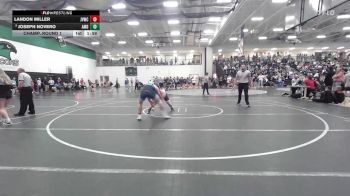 165 lbs Champ. Round 1 - Joseph Novero, AMDG vs Landon Miller, Jr Viking Wrestling Club