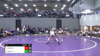 113 lbs Semis & 1st Wrestleback (8 Team) - Charlie LaRocca, Center Grove vs Preston Haines, Brownsburg