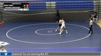 285 lbs 5th Place Match - Ksawery Niewadomy, Elizabethtown College vs Brody Perry, Wisconsin Eu Claire