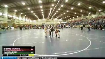 110 lbs Champ Round 1 (16 Team) - Madden Jensen, Team Montana vs Shepard Stephens, Sanderson Wrestling Academy