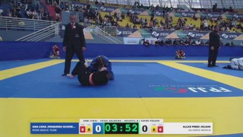 ALLICE PERES JULIANI vs ANA LUISA JUNQUEIRA OLIVEIRA LOP 2026 FPJJ Circuito Paulista GI Etapa 3