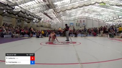 65 kg Round Of 128 - Ryan Leisure, Cyclone Regional Training Center vs Drew Fairbanks, NEORTC