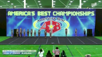 House of Legends - Blackjack [2025 L6 Limited Coed - XSmall Day 1] 2025 America's Best Indy Challenge