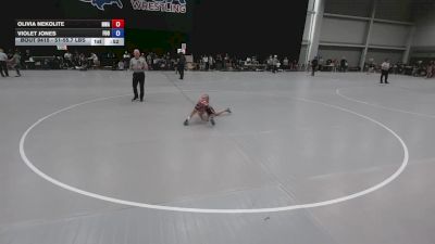 51-55.7 lbs Champ. Rd Of 16 - Olivia Nekolite, Nebraska Wrestling Academy vs Violet Jones, Threestyle Of Oklahoma