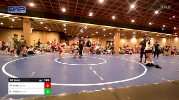 100-106 lbs Rr Rnd 4 - Westin Allen, Buccaneer Wrestling vs Gavin Marks, Unattached