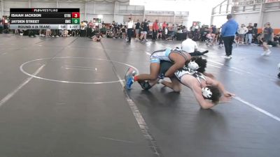 138 lbs Round 4 (8 Team) - Isaiah Jackson, Gettysburg vs Jayden Street, Disciples WC