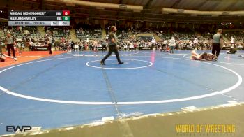 120 lbs Consi Of 8 #2 - Abigail Montgomery, Unaffiliated, Grand Pass, MO vs Harleigh Wiley, Roundtree Wrestling Academy
