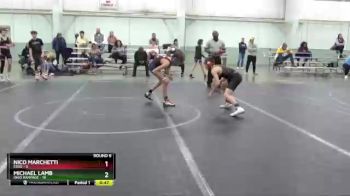 88 lbs Round 6 (8 Team) - Michael Lamb, Ohio Rampage vs Nico Marchetti, Edge