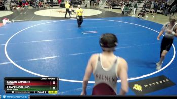 138 lbs Cons. Round 1 - Lance Hoglund, Minnetonka vs Cowan Lambert, Holmen