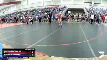 126 lbs Champ. Round 2 - Braylon Reynolds, IN vs Harrison Haffner, OH