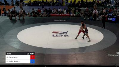 113 lbs Semis - Zaiyahn Ornelas, NE vs Jorge De La Rosa, OR