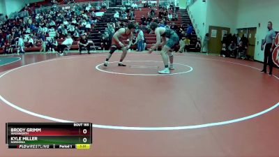 175 lbs Round 3 - Brody Grimm, Wadsworth vs Kyle Miller, Nordonia