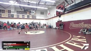 285 lbs Cons. Round 4 - Marco Silva, Fresno City vs Nico Mandujano, Skyline College