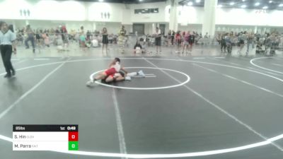 85 lbs Consolation - Sean Hin, Clovis Wrestling vs Maximus Parra, Faito Wc