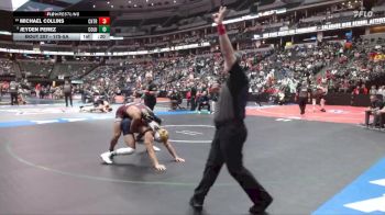 175-5A Cons. Round 1 - Michael Collins, Cherokee Trail vs Jeyden Perez, Columbine