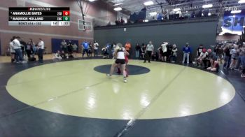 102 lbs Cons. Round 1 - Madison Holland, Suples Wrestling Club vs Anamollie Bates, 208 Spartan WC