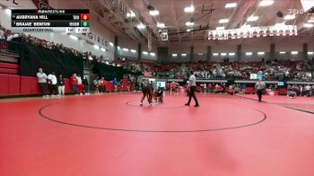 185 lbs Quarterfinal - Brajae` Benton, Irving Nimitz vs Aubryana Hill, Euless Trinity