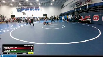 106 lbs Cons. Round 3 - Cooper Meyer, Wheatland vs Colin MacInnes, Castle View